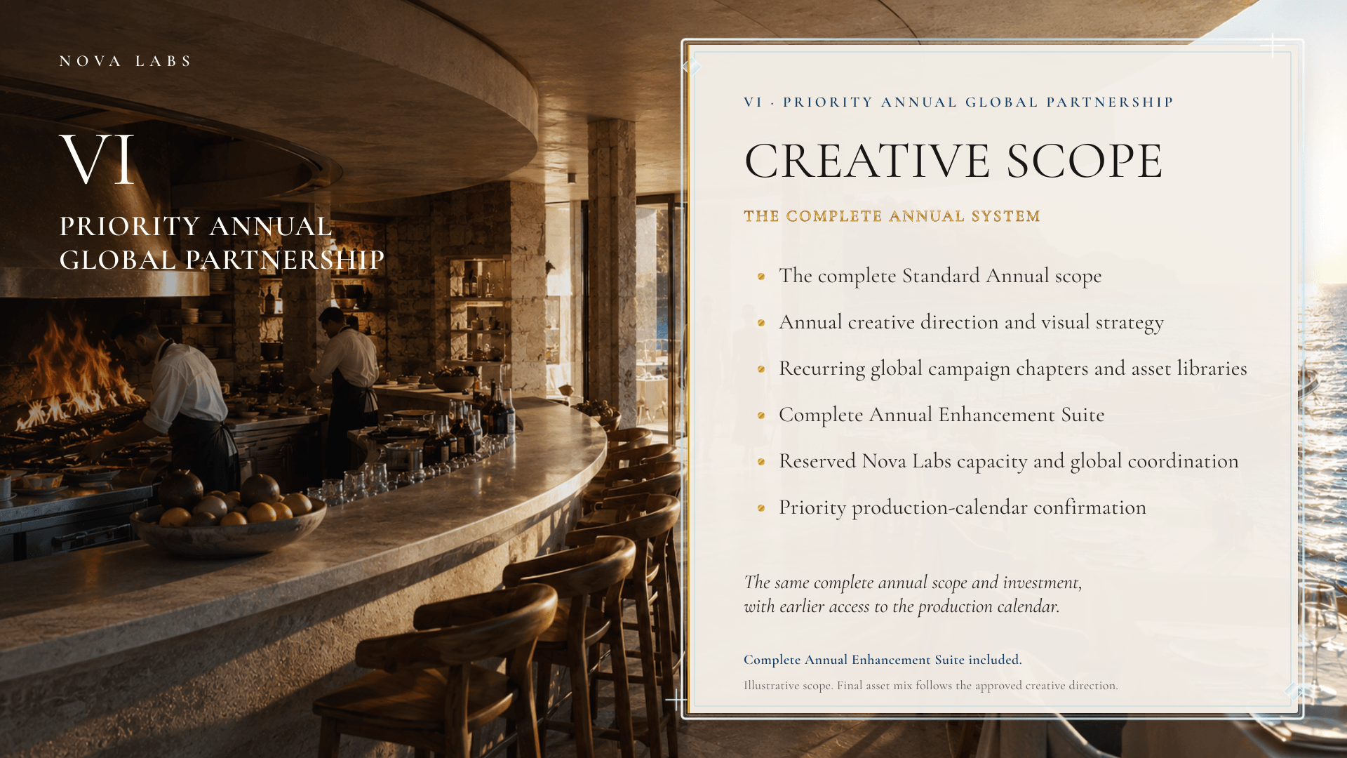 PRIORITY ANNUAL GLOBAL PRODUCTION PARTNERSHIP